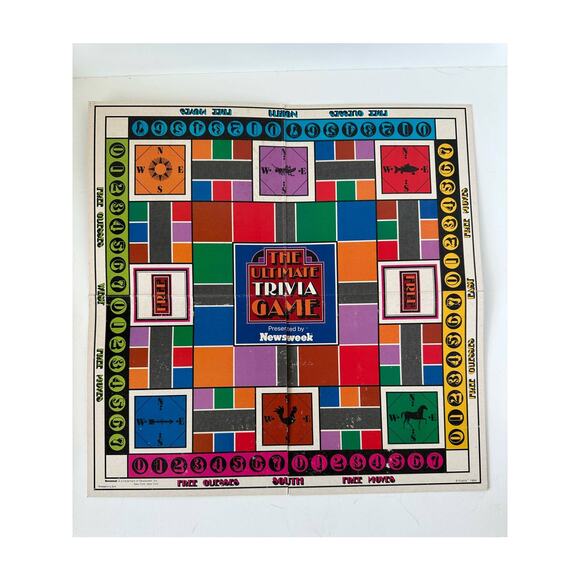 Vintage The Ultimate Trivia Game by Newsweek Premium Edition, 1984 - Picture 7 of 8